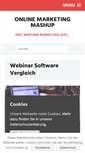 Mobile Screenshot of onlinemarketingmashup.com